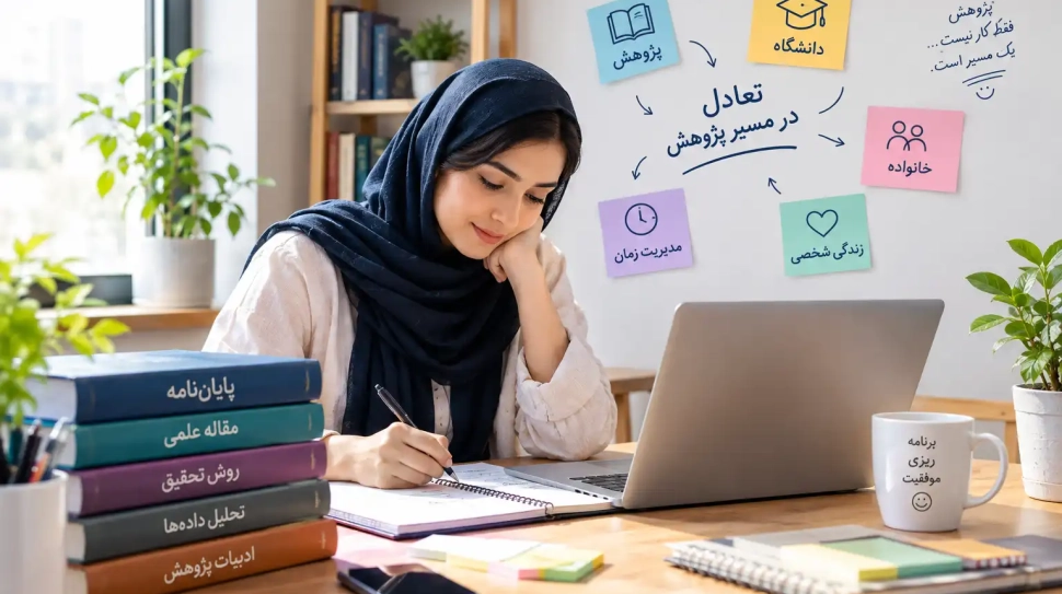 تعادل بین پژوهش و زندگی شخصی؛ چگونه زمان خود را مدیریت کنیم؟